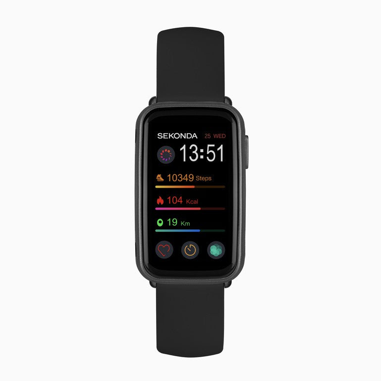 Sekonda Track Smart Watch Black 30171