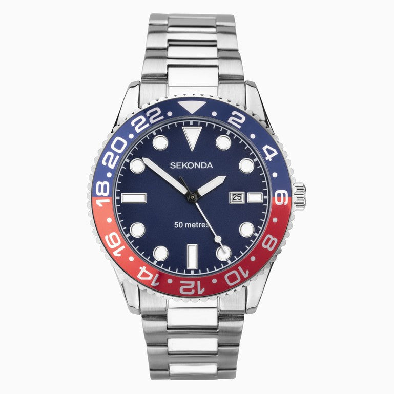 Sekonda Gents Ocean Dive Watch Blue Dial 30196