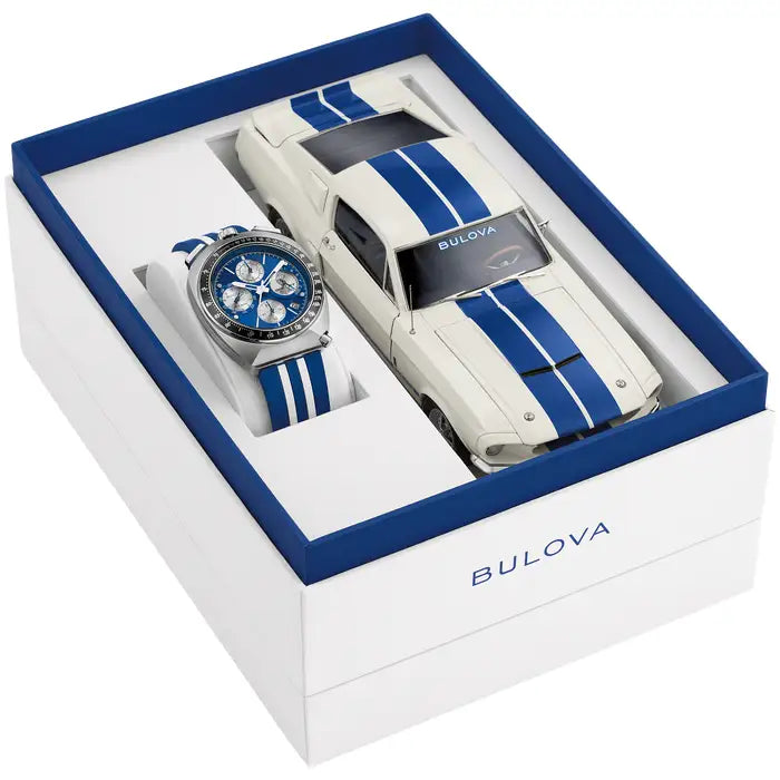 Bulova Shelby Racer Chronograph Watch 98B452
