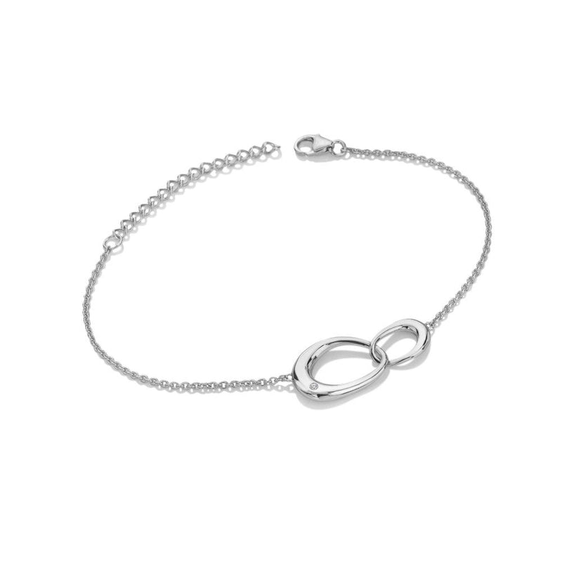 Hot Diamonds Silver Sleek Bracelet DL693