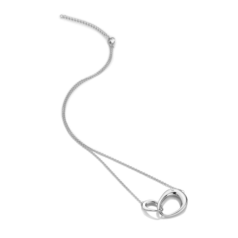 Hot Diamonds Silver Sleek Necklace DN211