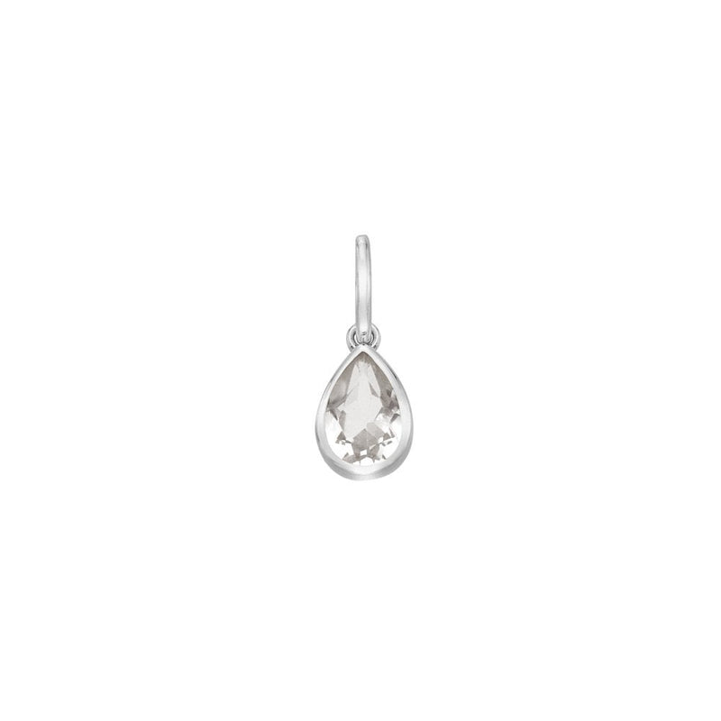 Hot Diamonds Silver April Birthstone Charm DP974