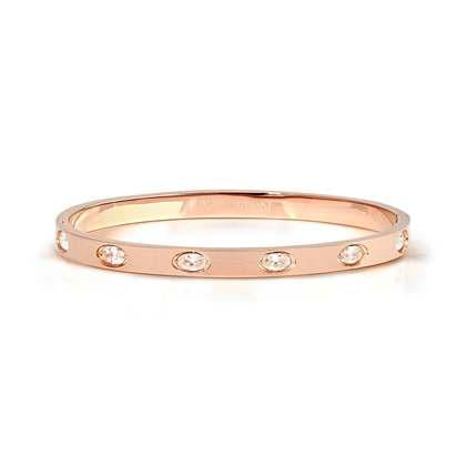 Nomination Pretty Bangles Rose White Oval CZ 029526-043