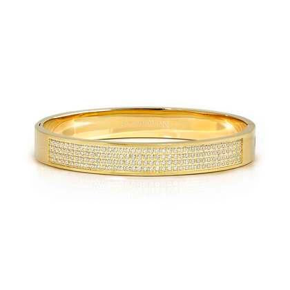 Nomination Pretty bangles Yellow Wide Medium 029535-020