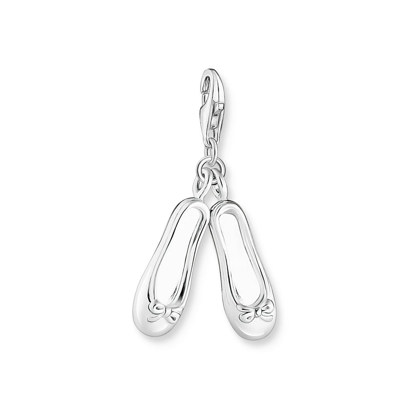 THOMAS SABO CHARM PENDANT BALLET PUMP SILVER 0107-001-12