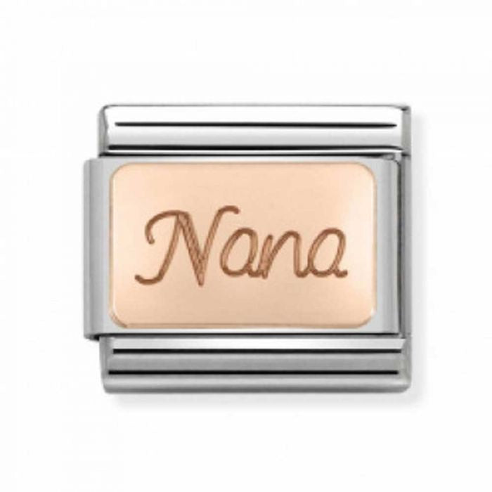 NOMINATION Rose Gold Nana Charm 430108-01