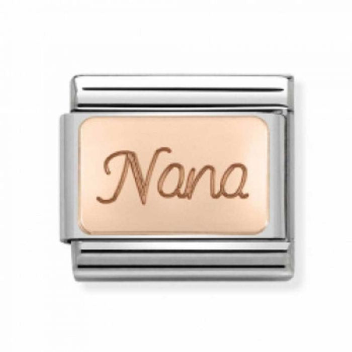 Nomination Rose Gold Nana Charm 430108-01