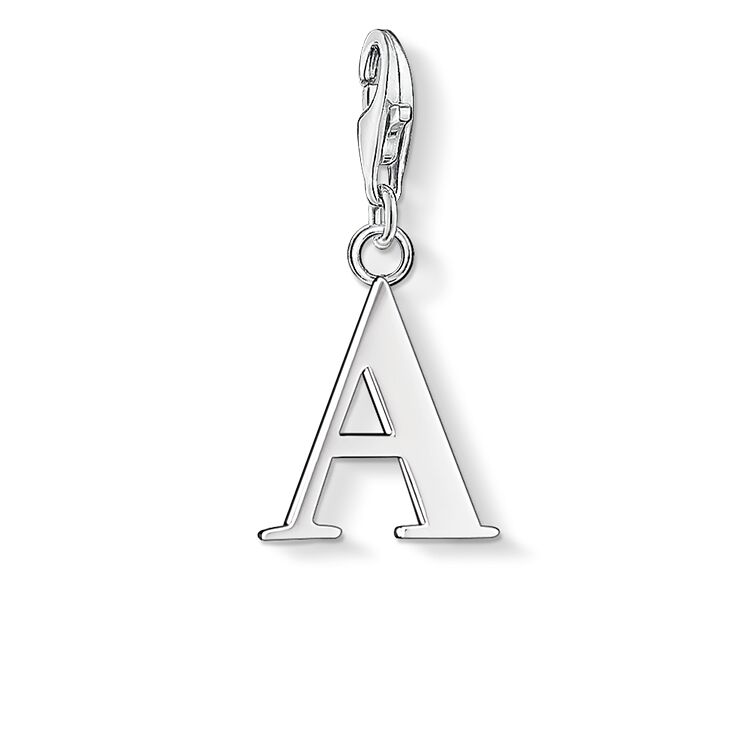 Thomas Sabo Silver Letter A Charm 0175-001-12