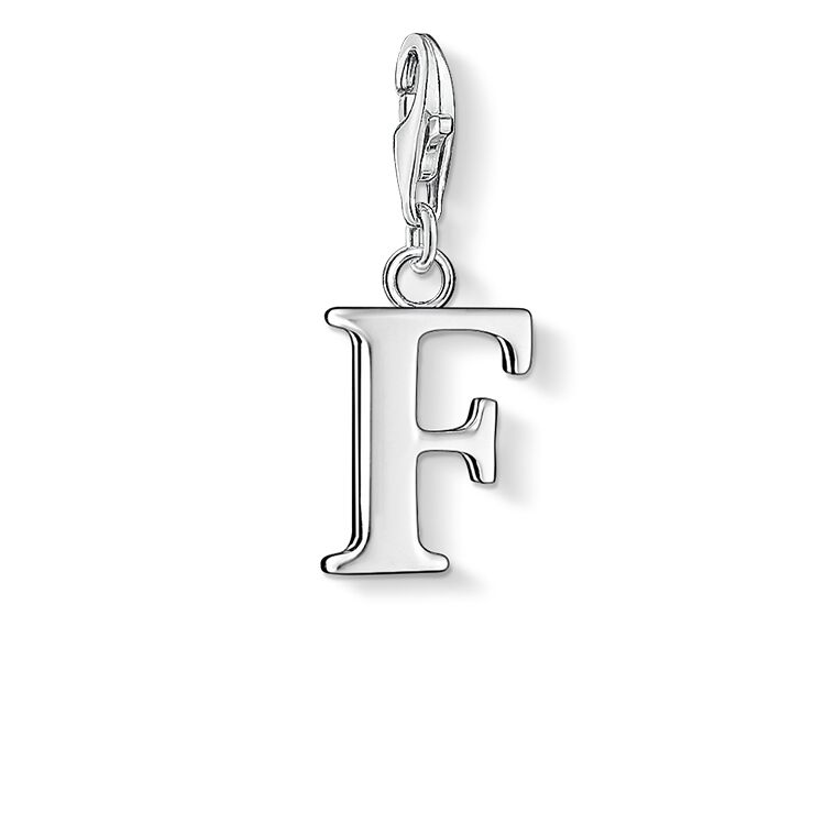 Thomas Sabo Silver Letter F Charm 0180-001-12