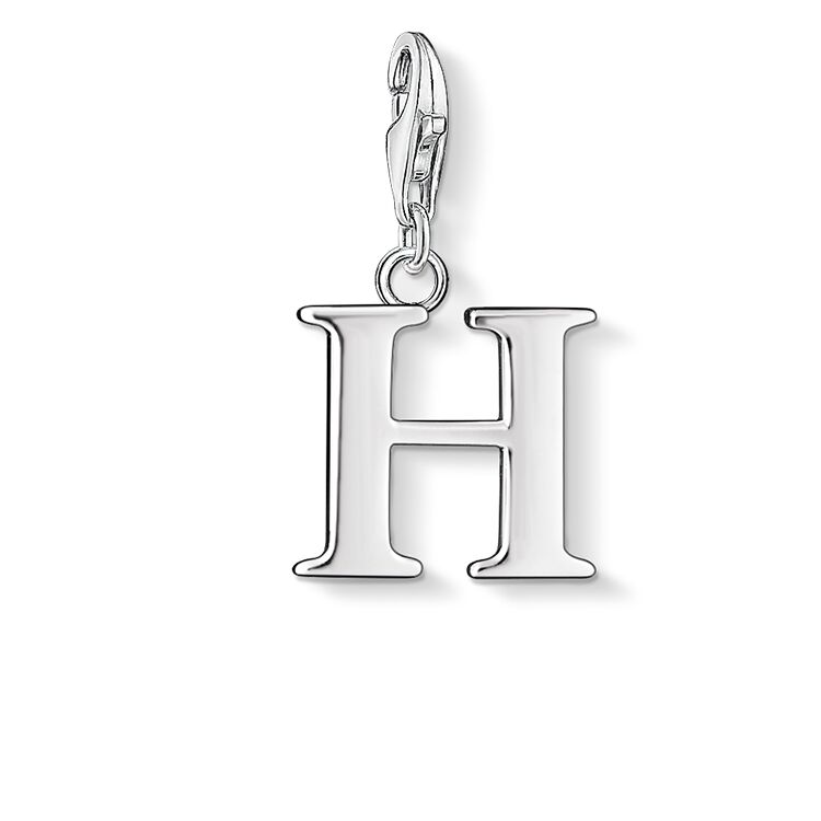 Thomas Sabo Silver Letter H Charm 0182-001-12