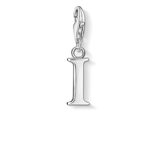 Thomas Sabo Silver Letter I Charm 0183-001-12