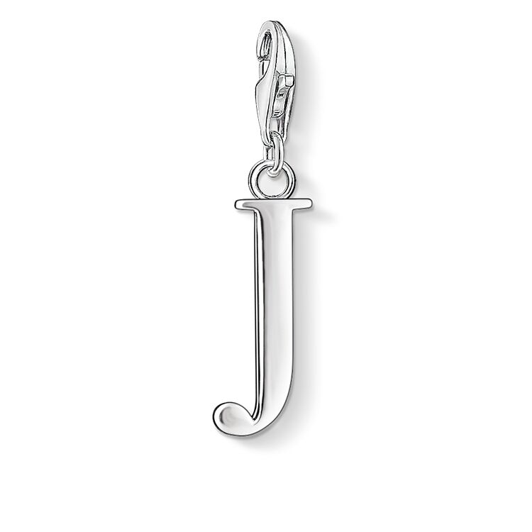 Thomas Sabo Silver Letter J Charm 0184-001-12