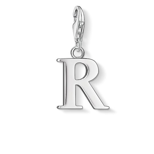 Thomas Sabo Silver Letter R Charm 0192-001-12