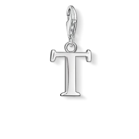 Thomas Sabo Silver Letter T Charm 0194-001-12