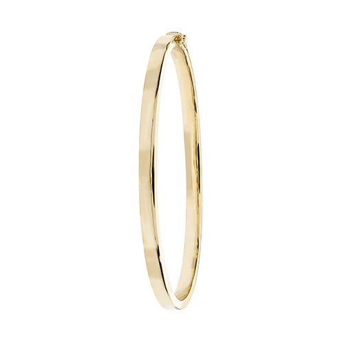 9ct Gold Hinged Bangle