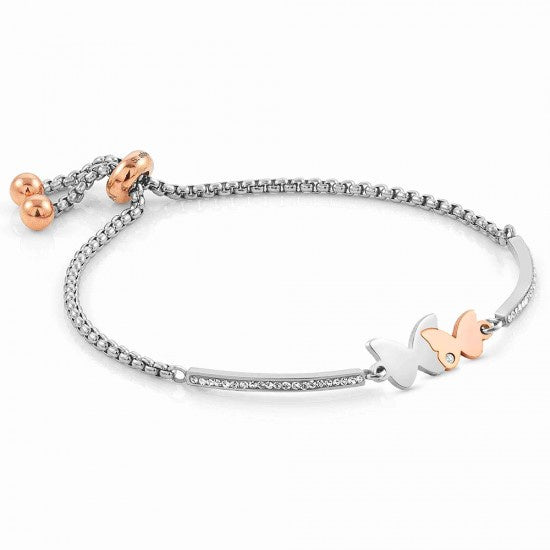 NOMINATION Milleluci 2 tone butterfly Bracelet 028004-053