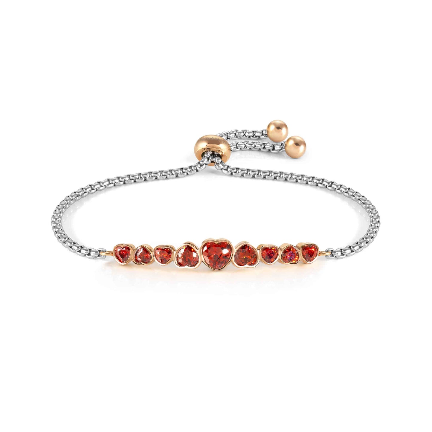 NOMINATION Milleluci Colour Heart Red Bracelet 028011-005