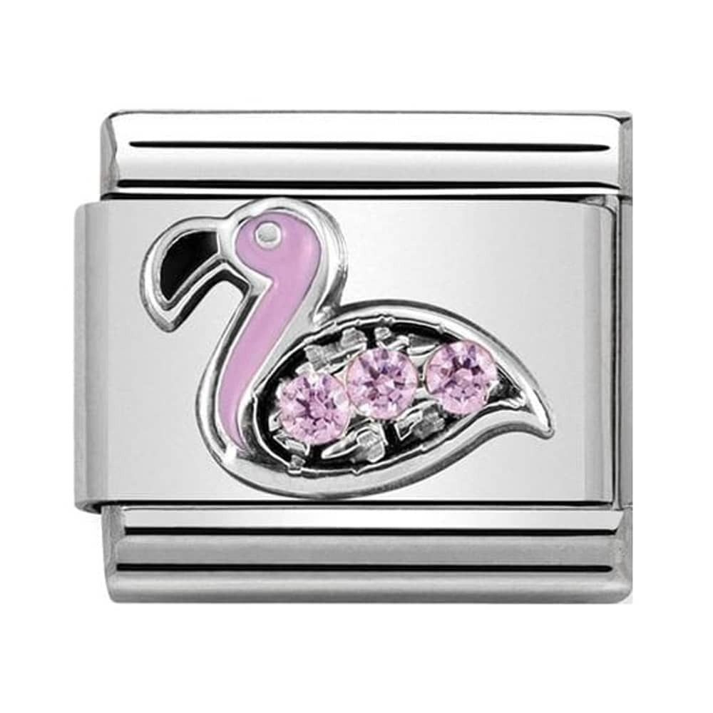 NOMINATION CZ Flamingo Pink CZ Charm 330304-31