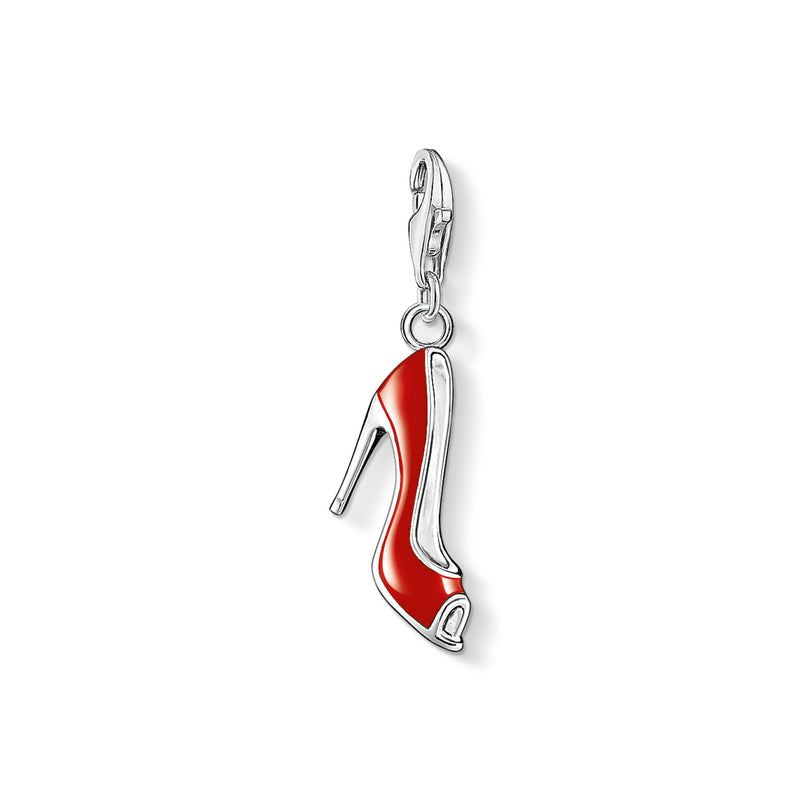 THOMAS SABO CHARM PENDANT RED PUMPS SILVER 0301-007-10