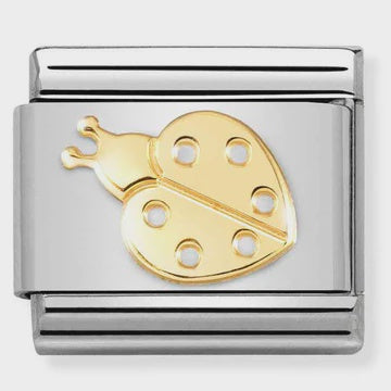 Nomination Gold Ladybird Charm 030162-74
