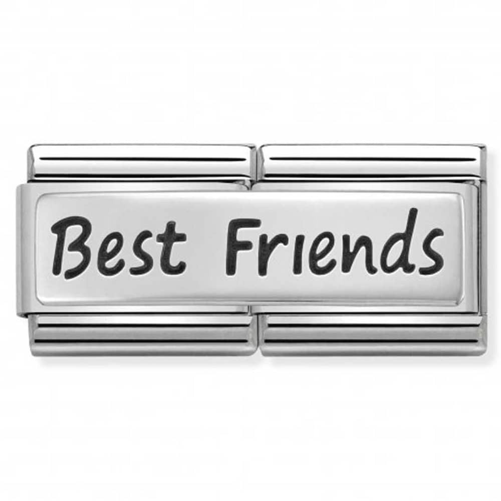 NOMINATION Double Best Friends Charm 330710-03