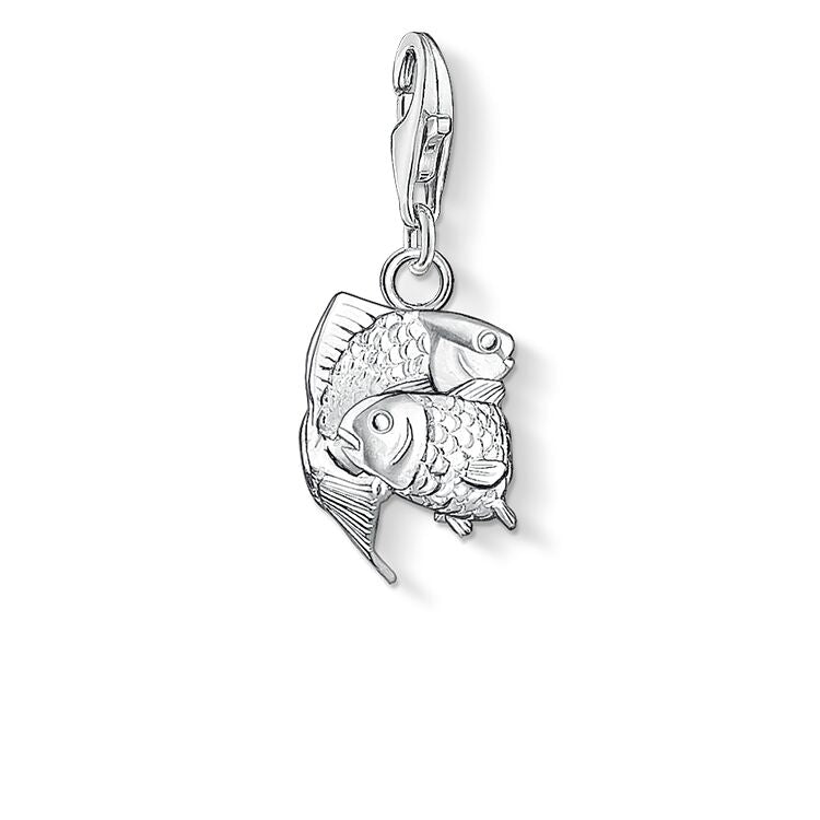 Thomas Sabo Charm Pendant Zodiac Sign Pisces 0595-001-12