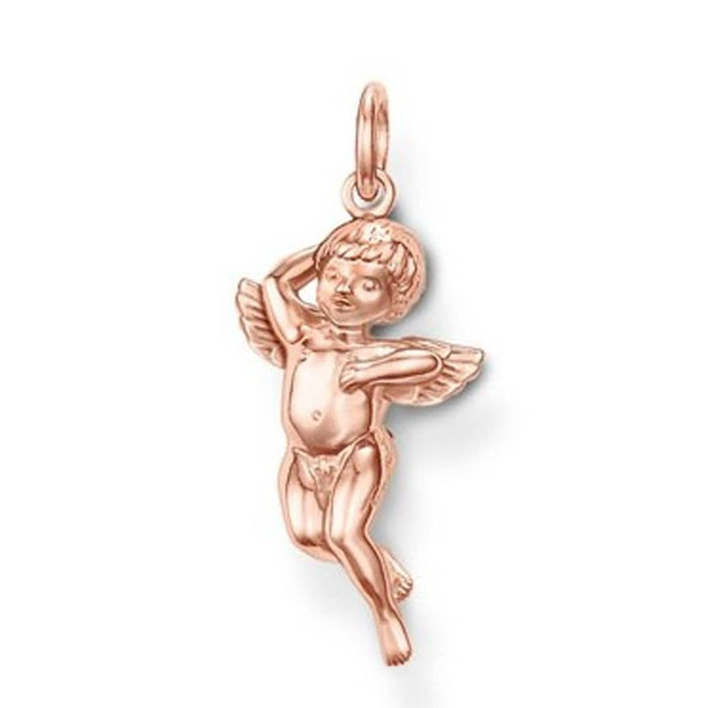 Thomas Sabo Rose Gold Plated Angel Pendant PE630-415-12