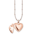 Thomas Sabo Rose Gold Plated Heart Locket D_KE0035-923-14
