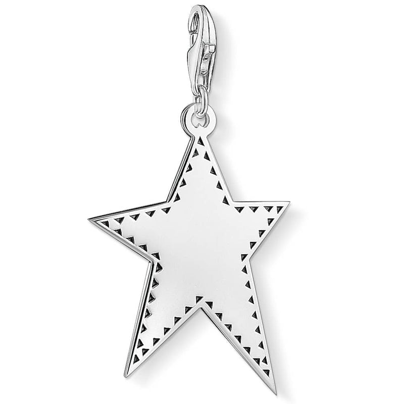 Thomas Sabo Silver Open Star Pendant Y0041-637-21