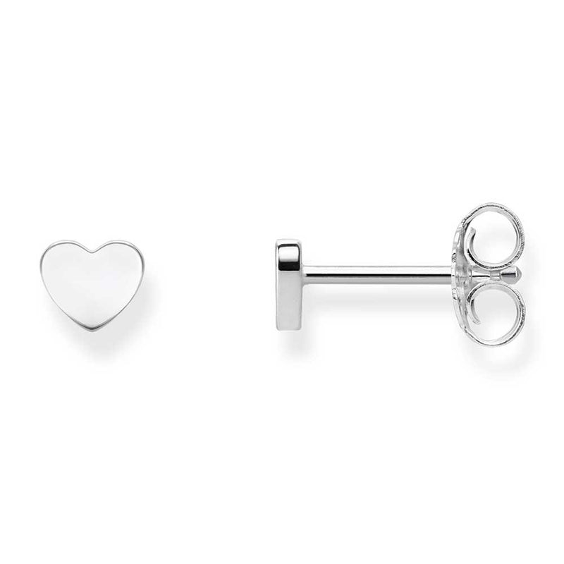 Thomas Sabo Silver Heart Stud Earrings H1970-001-12