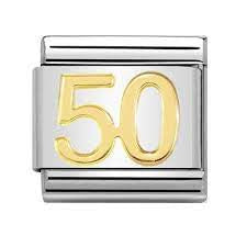 NOMINATION Gold 50 charm 030109-42