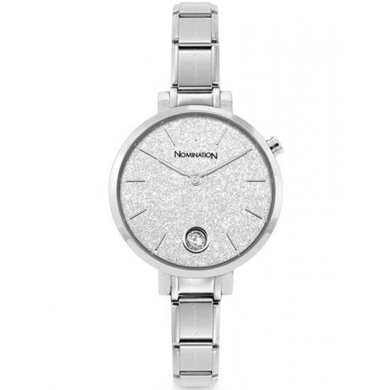 NOMINATION Round Glitter Dial S/S Dial 076033-023