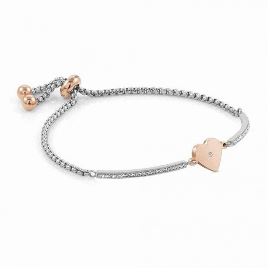 Nomination Milleluci R/G Heart Bracelet 028004-022