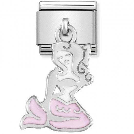 NOMINATION silver Enamel Siren Charm 331805-11