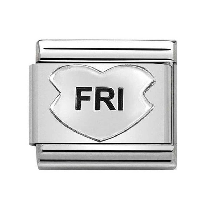 Nomination FRI Heart Charm (Best Friends) 330101-45