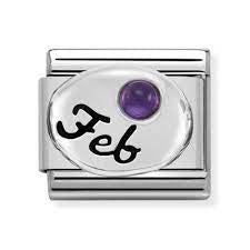 NOMINATION February Amethyst Charm 330505-02