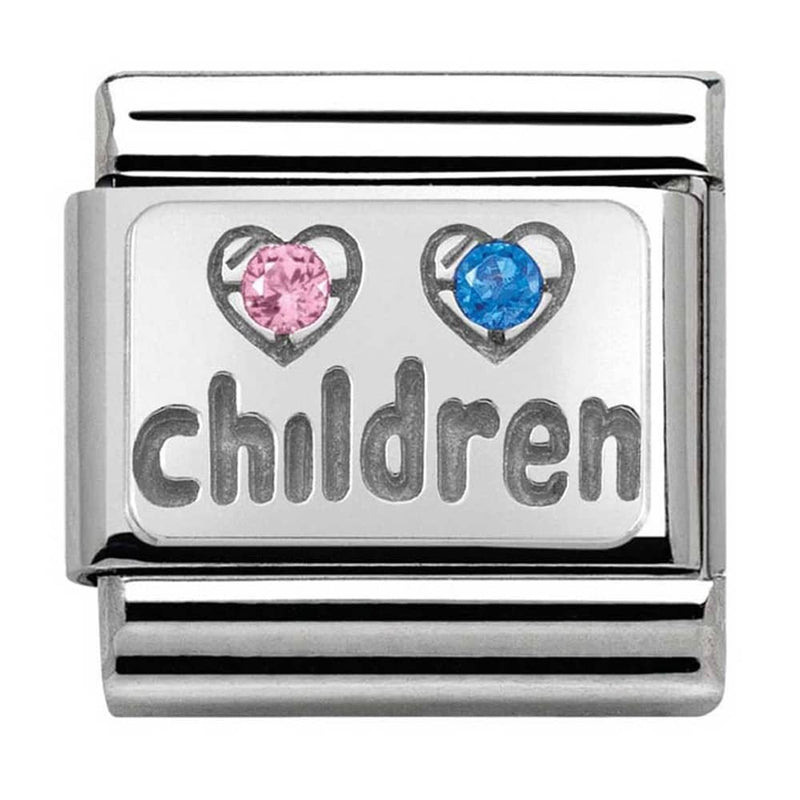 Nomination CZ Children Charm 330304-15