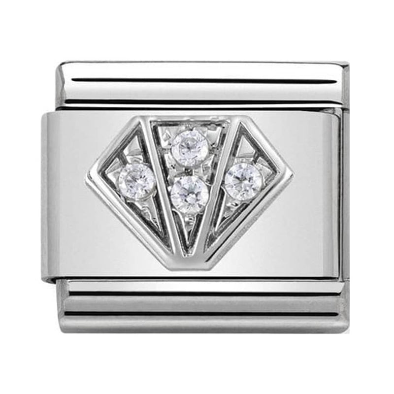 Nomination CZ Diamond White CZ Charm 330304-32