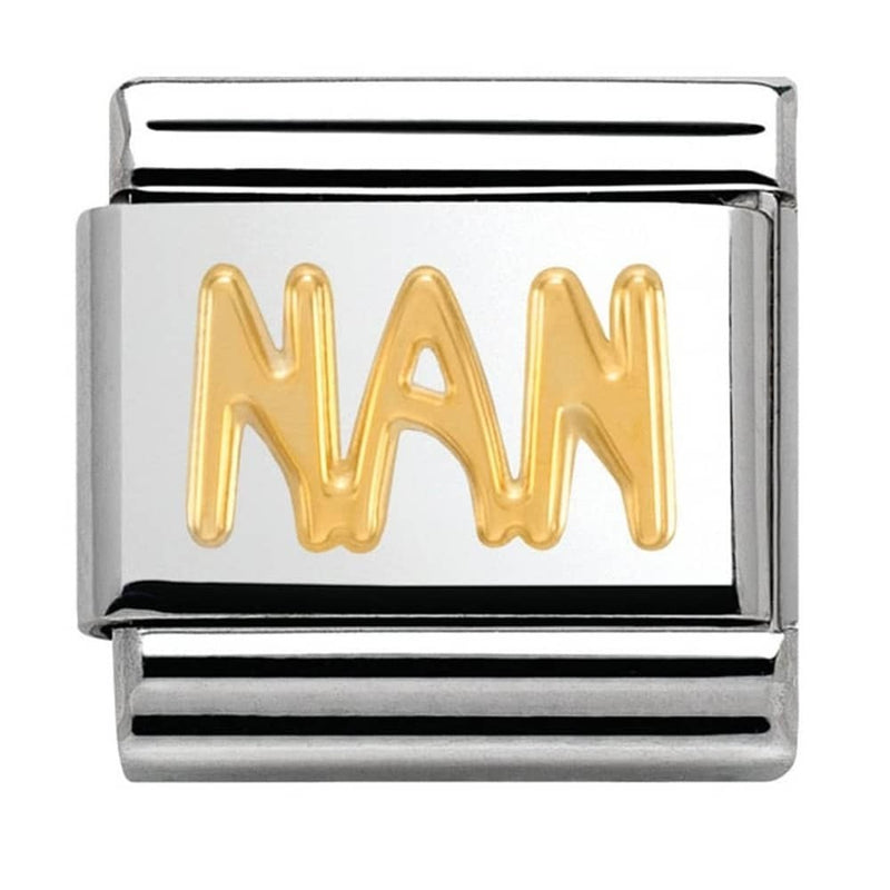 Nomination Gold Nan Charm 030107-17