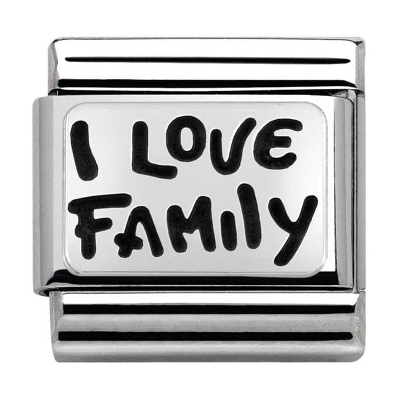 Nomination I Love Family Charm 330102-34