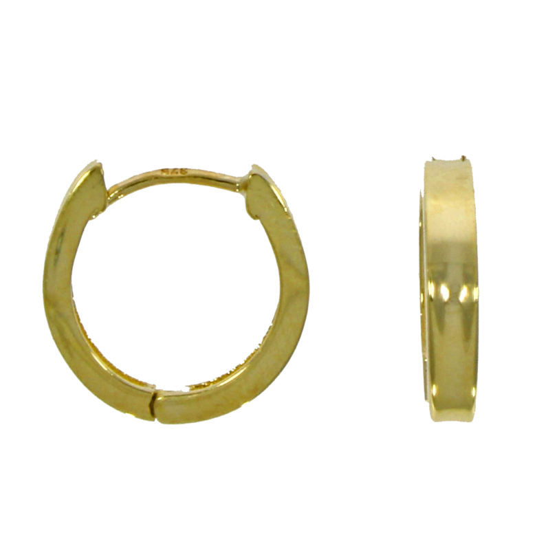 9ct Gold Huggy Earrings