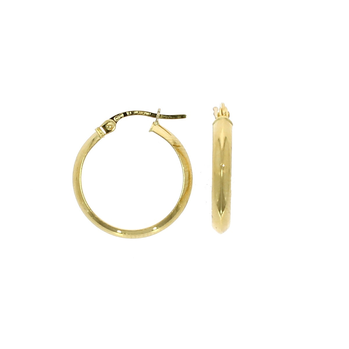 18ct Gold Hoop Earrings