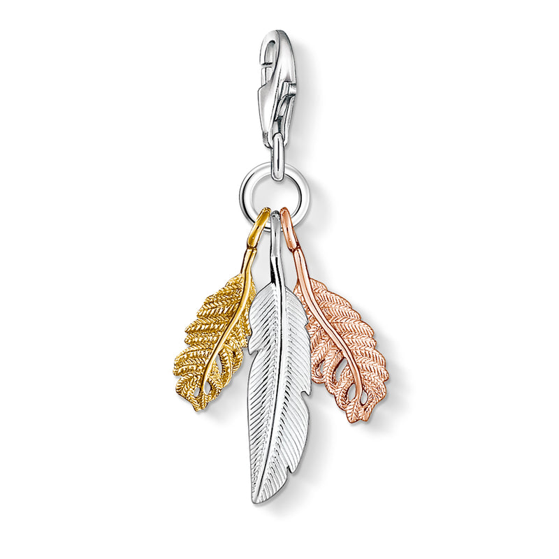 Thomas Sabo Charm Club Triple Feather Charm 1010-431-12