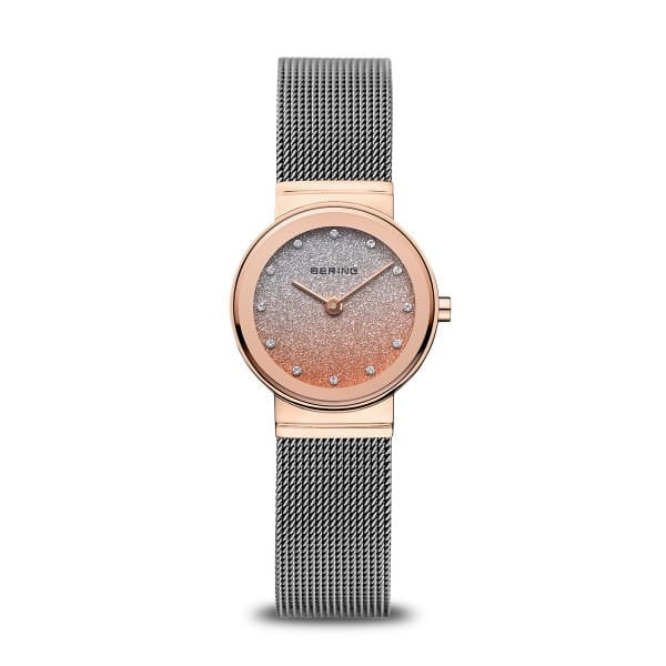 BERING Classic Polished Rose Gold Watch 10126-0663
