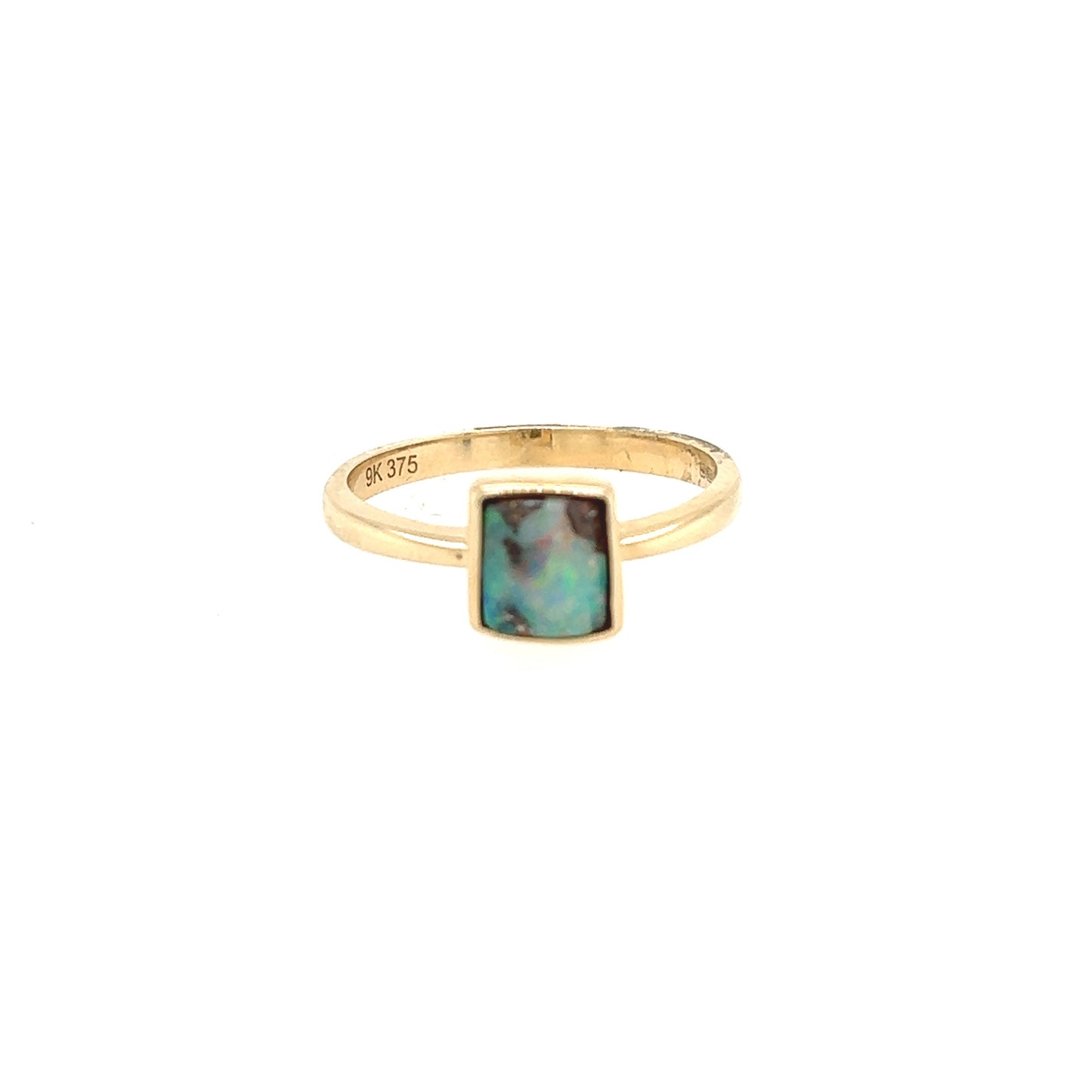 9ct Gold Opal Winton Bolder Ring 1112494