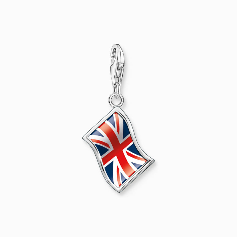 Thomas Sabo Union Jack Flag Charm 1166-603-10