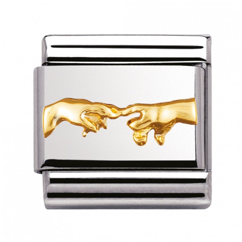 NOMINATION Gold Creation Charm 030122-12