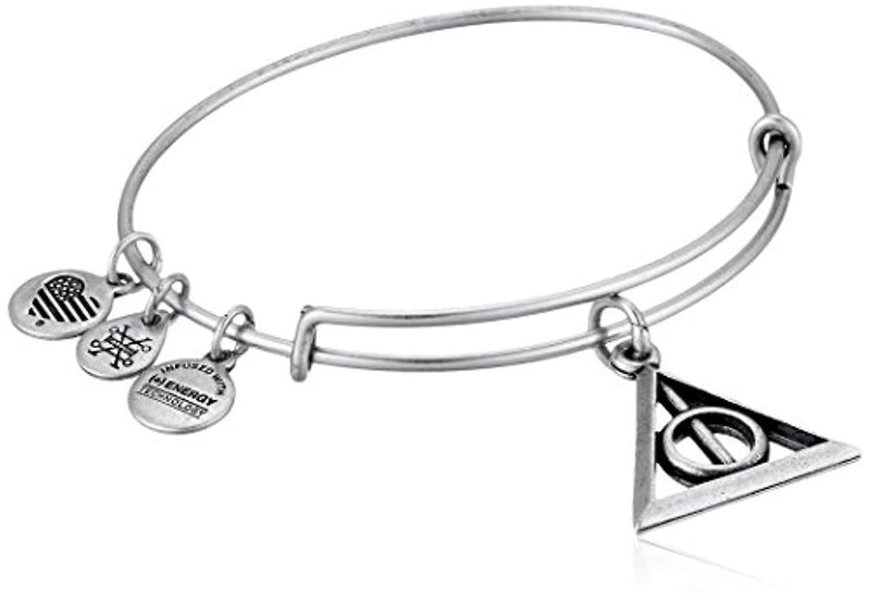 ALEX AND ANI Harry Potter Deathly Hallows Silver Bangle AS17HP21RS