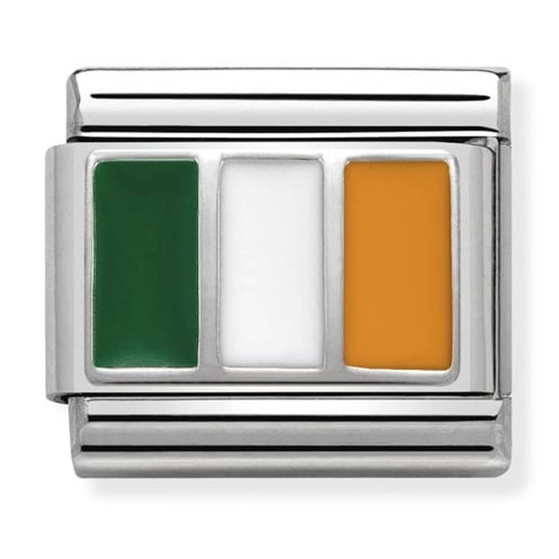 Nomination Charm Ireland Flag 330207-06