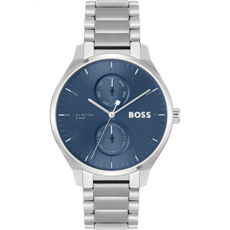BOSS Gents Tyler Blue Dial with Stainless Steel Bracelet 1514106
